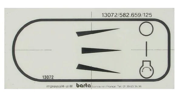 Etesia - ET13072 - Sticker Key