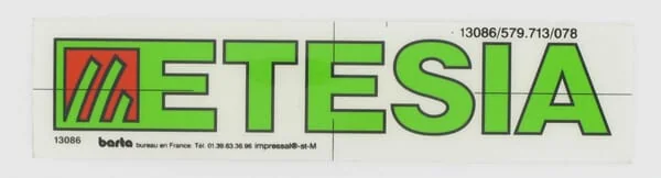 Etesia - ET13086 - Sticker Etesia