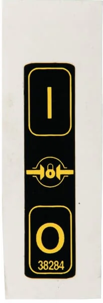 Etesia - ET38284 - Differential Lock Sticker
