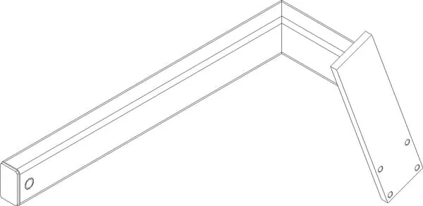 Evers - 990235 - Rollarm For Roll R36 LH Evers
