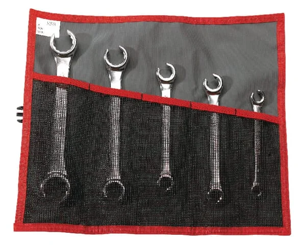 Facom - 42JE5T - Facom Open-End Wrench Set 15°, Metric