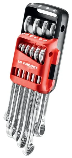 Facom - 440JP10PB - Combination Wrench Set 10piece