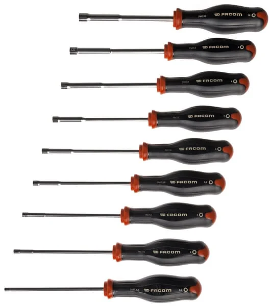 Facom - 74ATJL9 - Socket Wrenches Set 9 Pcs.