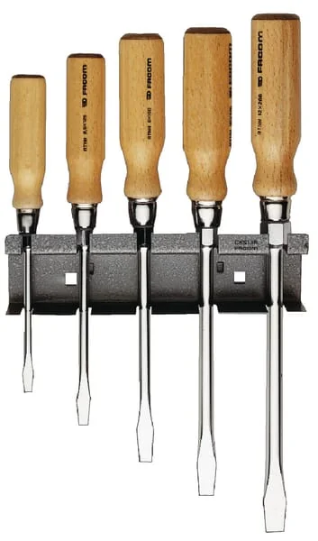 Facom - AJT2 - Set 8 Screwdrivers Wood Handle