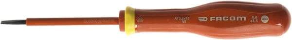Facom - AT35X75VE - Screwdriver VDE 3,5x75mm