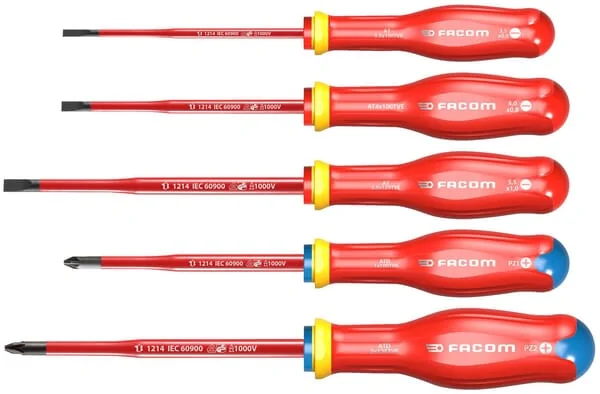 Facom - ATDJ5TVEPB - Screwdriver Set 5 Pcs.