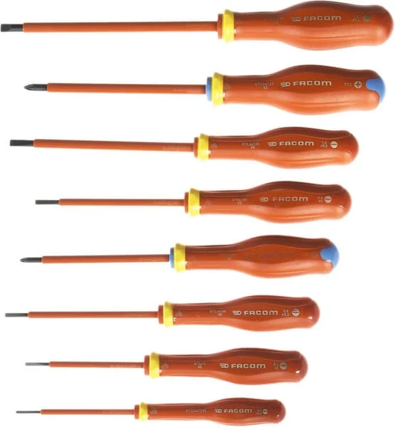 Facom - ATDJ8VE - Screwdriver Set VDE 6 Pcs.