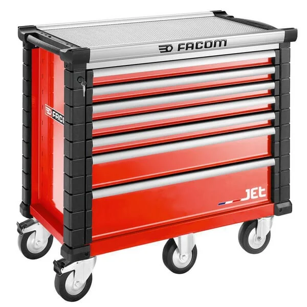 Facom - JET7M5A - Tool Trolley Jet+5 7 Drawers Red