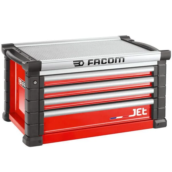 Facom - JETC4M4A - Tool Chest Jet+4 4 Drawers Red