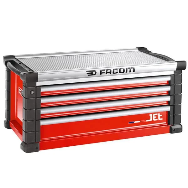 Facom - JETC4M5A - Tool Chest Jet+5 4 Drawers Red