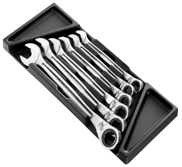 Facom - MOD467BXLPB - Ratchet Ring Spanner Module 6-Pc.