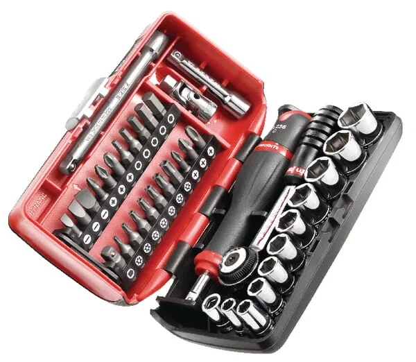 Facom - R2NANOPB - Socket Set, 1/4"