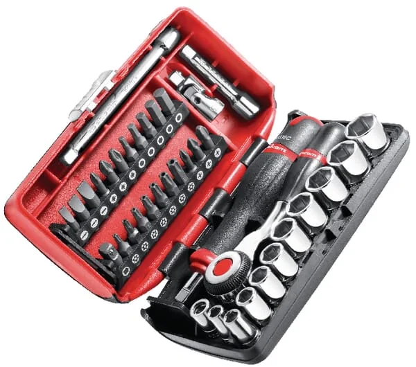 Facom - R360NANOPB - Socket And Bit Set 1/4"