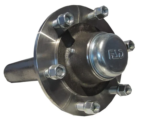 FAD - A606102 - Unbraked Stub Axle 60x400mm (160/205/6)