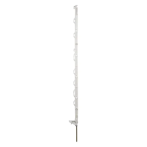 Farma - 1666200FA - Fence Post, Polypropylene, Standard 90cm White SS (10x)