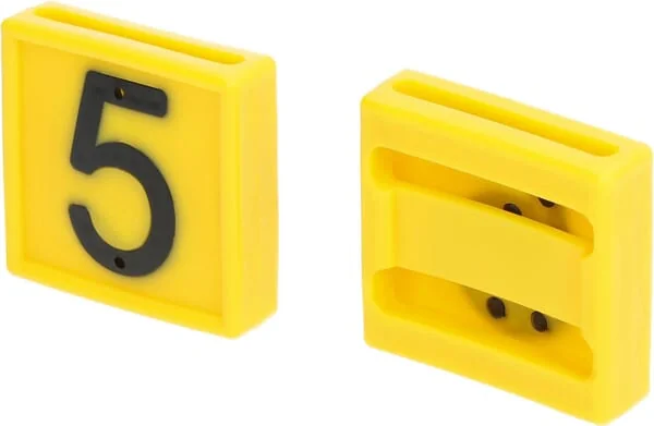 Farma - 306005FA - Marking Number, No. 5 Yellow