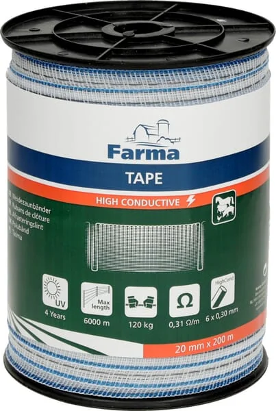 Farma - 704019FA - High Conductive Tape 20 mm x 200 m 6x0.30 mm