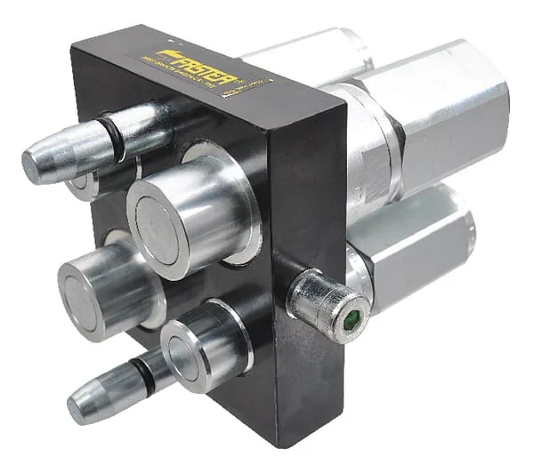Faster - 3P5104AMC - Multifaster Coupling DN12/DN20-2 x 1/2"- 2 x 3/4" BSPP Mobile Part