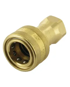 Faster - HNV14GASF5V - Faster Coupling Housing Brass 1/4" BSP-Viton