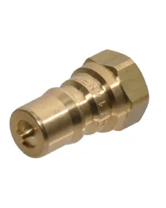 Faster - HNV14NPTM5 - Faster Push-In Nipple Brass 1/4"-NPT