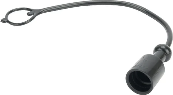 Faster - TF14N - Dust Cap 1/4" PVC Black