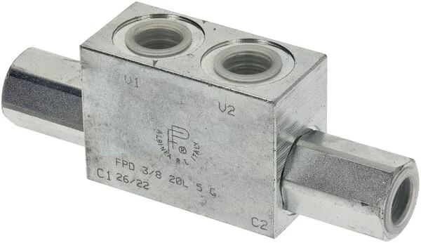 FluidPress - FPD3820L5G - Pilot Check Valve FPD 3/8 20l 5 G