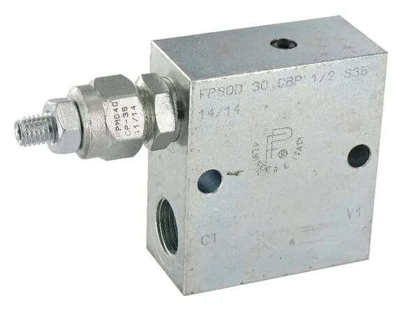 FluidPress - FPSQD10001ST - Steel Sequence Valve 1/2