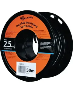 Gallagher - 062712GAL - Ground Cable 2.5mm 50m/Roll