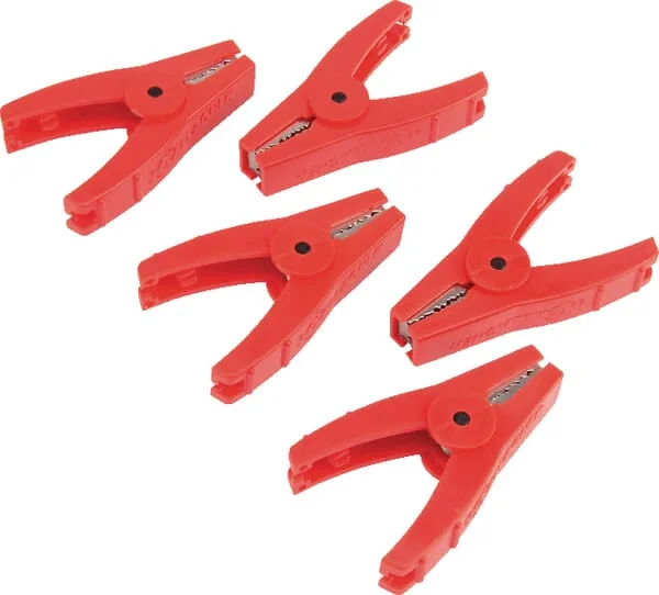 Gallagher - 400204GAL - Crocodile Clips 5x Red