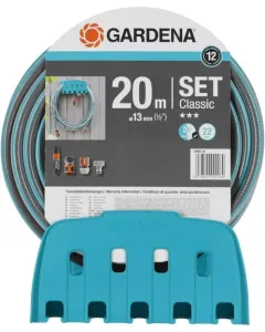 Gardena - GA18005 - Gardena Wall Hose Holder with 20m Hose
