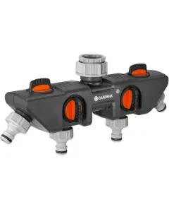 Gardena - GA8194 - Gardena 4-Way Water Distributor 1/2"-3/4"