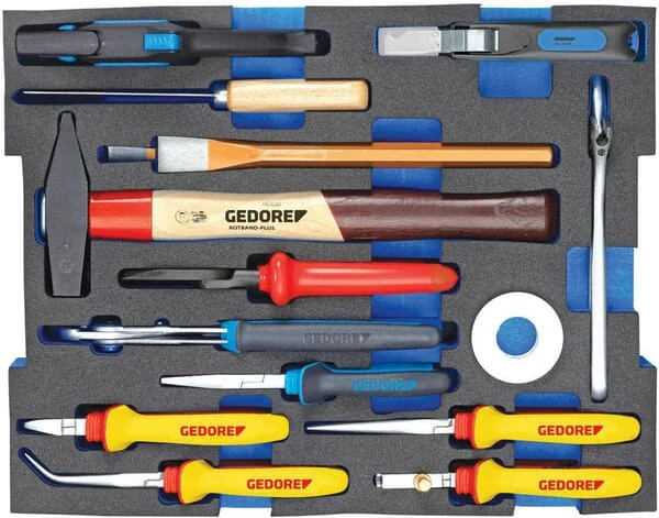 Gedore - 1100CT202GED - Assortment Electrician, In 2/2 L-Boxx 136 Module, 15 Pcs