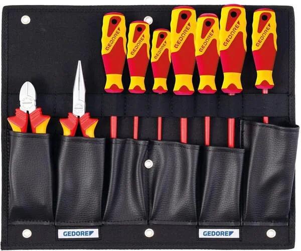 Gedore - 1100W002VDEGED - Tool Board With VDE Pliers/Screwdrivers
