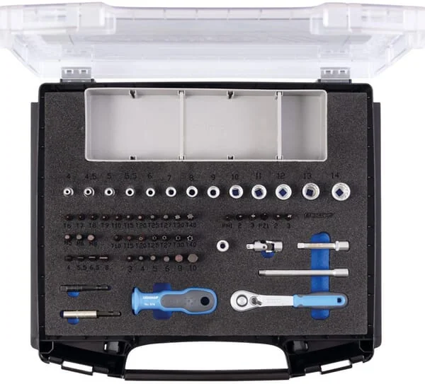 Gedore - 1101D20GED - Socket Set 1/4", in I-Boxx 72