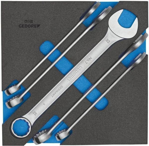 Gedore - 1500CT2732 - Combination Spanner Set 5 Part