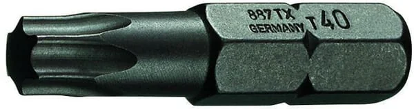 Gedore - 687TXT40S010GED - Screwdriver Bit 1/4", 10-Pc, Torx T40