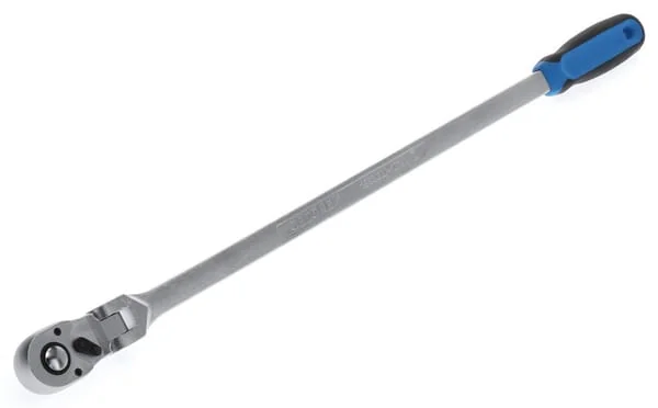 Gedore - DP1993GU10XL - 1993 GU-10 XL Reversible Ratchet With Knuckle Joint 1/2" 600 mm