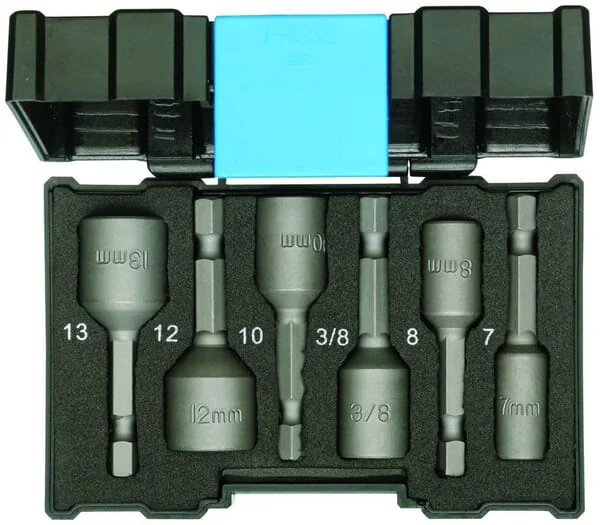 Gedore - DP666006 - Gedore Bit-Box Socket Wrenches, 6-Piece, Socket Wrench Set