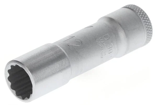 Gedore - DPD30L12 - Gedore Socket 12-Point Long 3/8" 12mm, Socket Wrench Element