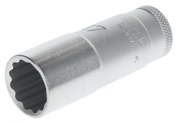 Gedore - DPD30L17 - Socket, 12-Sided, 3/8 Inch 17mm