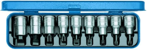 Gedore - DPINX19PM - Socket Set 1/2", 9-Pc. PH-XZN-INX19P