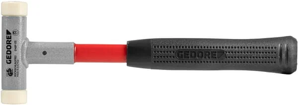 Gedore - HA248F25 - Gedore Anti-Rebound Hammer Diameter 25mm, Plastic Hammer