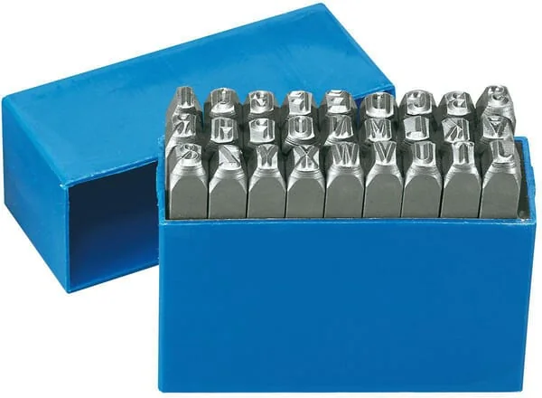 Gedore - HG22016 - Punch Numbers Set 27 Pcs
