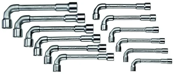 Gedore - SL25PK012 - Gedore Pipe Wrench Set 12-pc, Box-End Wrench Set