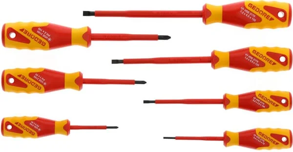 Gedore - VDE21702160PH077 - VDE-Set Of Screwdrivers 7 Pieces
