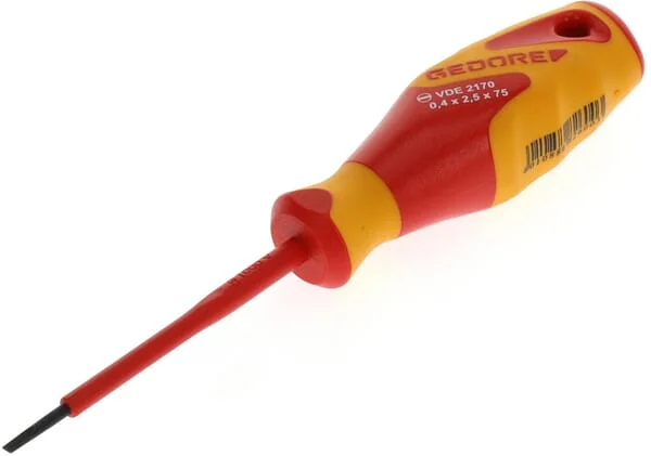 Gedore - VDE217025 - Screwdriver 2.5x75mm VDE