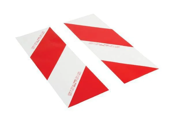 Geka - FK1K2 - Sticker Vehicle Hazard Marker 423x141mm Geka