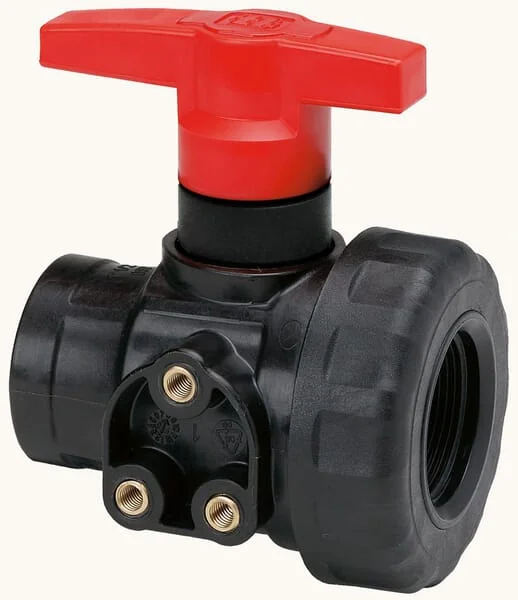 GEOline - 8217301 - 1 1/4" 2-Way Ball Valve Panel Mounting