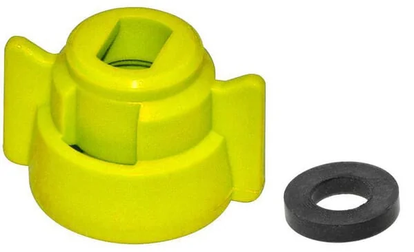 GEOline - 8253001P025 - Nozzle Cap, Bayonet, SW8, Yellow, With Gasket, GEOline