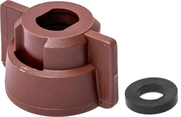 GEOline - 8253057P025 - Nozzle Cap, Bayonet, SW10, Brown, With Gasket, GEOline